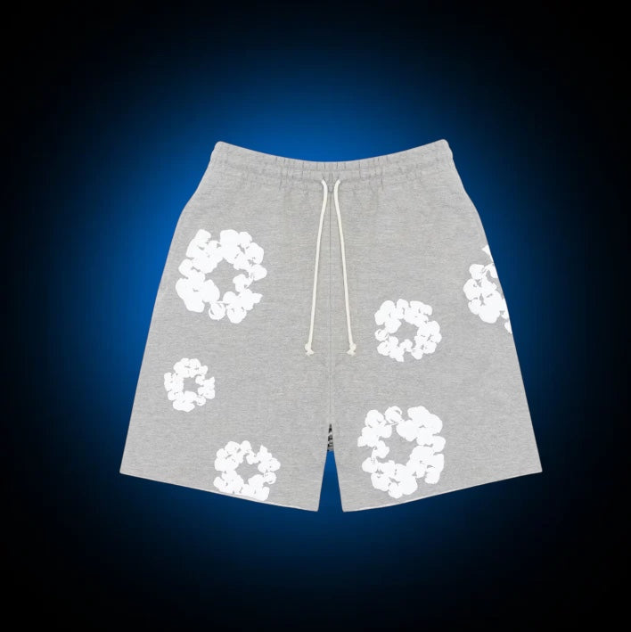 Denim tear shorts